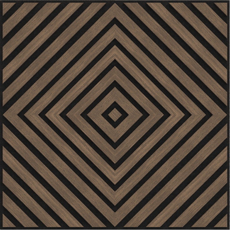 Mexen Linea 03 Ακουστικό πάνελ τοίχου 60 x 60 cm (4 τεμ.), τσόχα 9 mm, τεχνικό