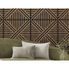 Mexen Linea 05 ακουστικό πάνελ τοίχου 60 x 60 cm (4τεμ.), τσόχα 9 mm, τεχνικό