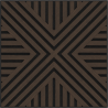 Mexen Linea 06 panel ścienny akustyczny 60 x 60 cm (4szt.), filc 9 mm, fornir techniczny, Dąb Mocca - S110-60607-06-045