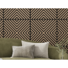 Mexen Linea 01 panel ścienny akustyczny 60 x 60 cm (4szt.), filc 9 mm, fornir techniczny, Jasny Orzech - S110-60607-01-047