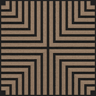 Mexen Linea 02 panel ścienny akustyczny 60 x 60 cm (4szt.), filc 9 mm, fornir techniczny, Jasny Orzech - S110-60607-02-047