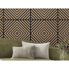 Mexen Linea 03 akustiskā sienas panelis 60 x 60 cm (4 gb.), filcs 9 mm, tehniskais finieris, Gaišs rieksts - S110-60607-03-047