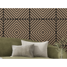 Mexen Linea 03 panel ścienny akustyczny 60 x 60 cm (4szt.), filc 9 mm, fornir techniczny, Jasny Orzech - S110-60607-03-047