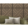 Mexen Linea 05 Ακουστικό πάνελ τοίχου 60 x 60 cm (4τμχ.), τσόχα 9 mm, τεχνικός