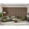 Mexen Linea 08 panel ścienny akustyczny 60 x 60 cm (4szt.), filc 9 mm, fornir techniczny, Jasny Orzech - S110-60607-08-047