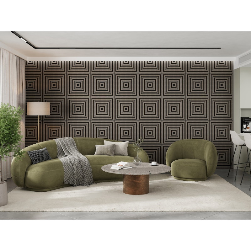 Mexen Linea 13 Ακουστικό πάνελ τοίχου 60 x 60 cm (4 τεμ.), τσόχα 9 mm, τεχνικό