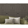 Mexen Linea 13 panel ścienny akustyczny 60 x 60 cm (4szt.), filc 9 mm, fornir techniczny, Szary Dąb - S110-60607-13-043