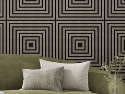 Mexen Linea 13 panel ścienny akustyczny 60 x 60 cm (4szt.), filc 9 mm, fornir techniczny, Szary Dąb - S110-60607-13-043