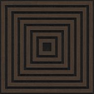 Mexen Linea 13 panel ścienny akustyczny 60 x 60 cm (4szt.), filc 9 mm, fornir techniczny, Dąb Mocca - S110-60607-13-045