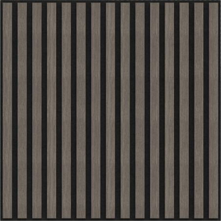 Mexen Linea 15 panel ścienny akustyczny 60 x 60 cm (4szt.), filc 9 mm, fornir techniczny, Szary Dąb - S110-60607-15-043