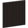 Mexen Linea 15 akustična stenska plošča 60 x 60 cm (4 kos), filc 9 mm, tehnični furnir, Črni Hrast - S110-60607-15-046