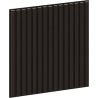 Mexen Linea 15 panel ścienny akustyczny 60 x 60 cm (4szt.), filc 9 mm, fornir techniczny, Czarny Dąb - S110-60607-15-046