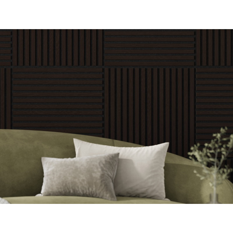 Mexen Linea 15 ηχομονωτικό πάνελ τοίχου 60 x 60 cm (4 τεμ.), τσόχα 9 mm, τεχνικός