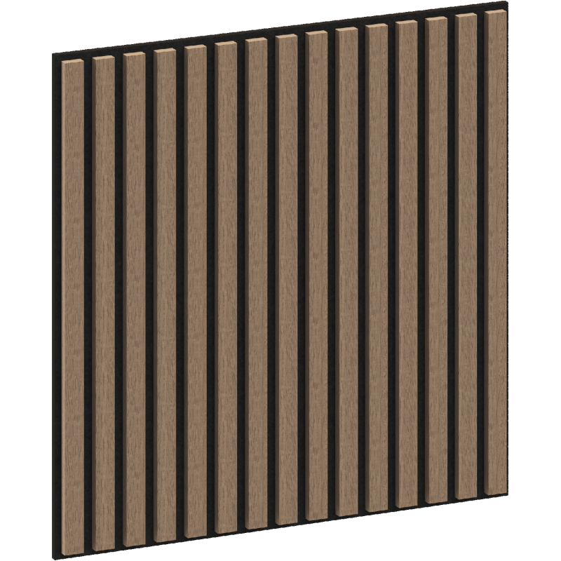 Mexen Linea 15 panel ścienny akustyczny 60 x 60 cm (4szt.), filc 9 mm, fornir techniczny, Jasny Orzech - S110-60607-15-047