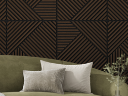 Mexen Linea 25 ηχοαπορροφητικό πάνελ τοίχου 60 x 60 cm (4 τεμ.), τσόχα 9 mm, τεχνικό