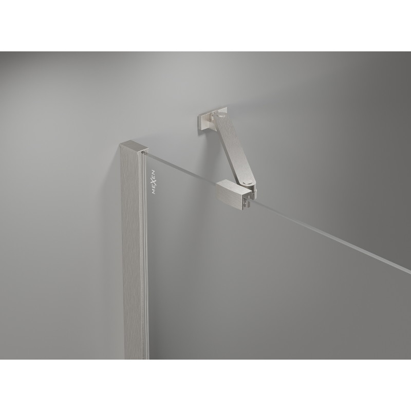 Mexen Mist-H Duo cabine de douche pliante 70 x 70 cm, transparent, chrome - 8A5-070L-070P-01-00