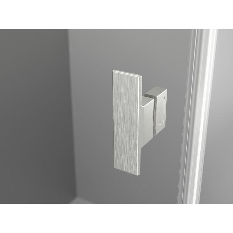 Mexen Mist-H Duo cabine de douche pliante 70 x 70 cm, transparent, chrome - 8A5-070L-070P-01-00