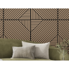Mexen Linea 26 Ακουστικός τοίχος πάνελ 60 x 60 cm (4 τεμ.), τσόχα 9 mm, τεχνικό