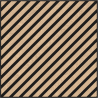 Mexen Lam-B lamelles murales 275 x 30 cm, panneau HDF 4 mm, placage technique, Chêne Sable - S100-275307-3015-001