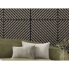 Mexen Lam-B Wandpaneele 275 x 30 cm, HDF Platte 4 mm, technisches Furnier, Sandiger Eiche - S100-275307-3015-001