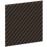Mexen Lam-B lamelles murales 275 x 30 cm, panneau HDF 4 mm, placage technique, Chêne Sable - S100-275307-3015-001