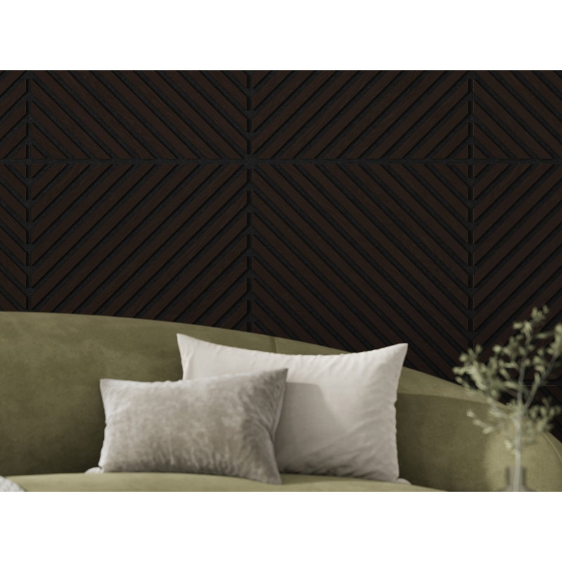 Mexen Lam-B stenske letvice 275 x 30 cm, HDF plošča 4 mm, tehnični furnir, Peščeni Hrast - S100-275307-3015-001