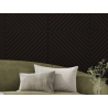 Mexen Lam-B seinäpaneelit 275 x 30 cm, 4 mm HDF-levy, tekninen viilu, Hiekkatammi - S100-275307-3015-001