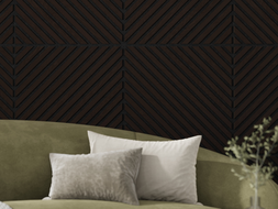 Mexen Lam-B Wandpaneele 275 x 30 cm, HDF Platte 4 mm, technisches Furnier, Sandiger Eiche - S100-275307-3015-001