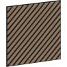 Mexen Lam-B väggpaneler 275 x 30 cm, HDF-skiva 4 mm, teknisk faner, Sandek - S100-275307-3015-001