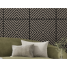 Mexen Linea 01 panel ścienny akustyczny 60 x 60 cm (4szt.), filc 9 mm, fornir techniczny, Szary Dąb - S110-60607-01-043