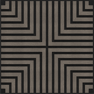 Mexen Linea 02 pannello acustico da parete 60 x 60 cm (4 pezzi), feltro 9 mm, impiallacciatura tecnica, Quercia Grigia