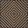 Mexen Linea 03 panel ścienny akustyczny 60 x 60 cm (4szt.), filc 9 mm, fornir techniczny, Jasny Orzech - S110-60607-03-047