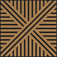 Mexen Linea 05 ακουστικό πάνελ τοίχου 60 x 60 cm (4τεμ.), τσόχα 9 mm, τεχνικό