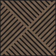 Mexen Linea 08 panel ścienny akustyczny 60 x 60 cm (4szt.), filc 9 mm, fornir techniczny, Ciemny Orzech - S110-60607-08-044