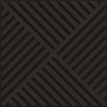 Mexen Linea 08 panel de pared acústico 60 x 60 cm (4 unidades), fieltro 9 mm, chapa técnica, Roble Negro - S110-60607-08-046