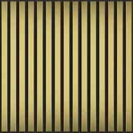 Mexen Linea 15 akustisk väggpanel 60 x 60 cm (4 st.), filt 9 mm, teknisk fanér, Guld - S110-60607-15-057