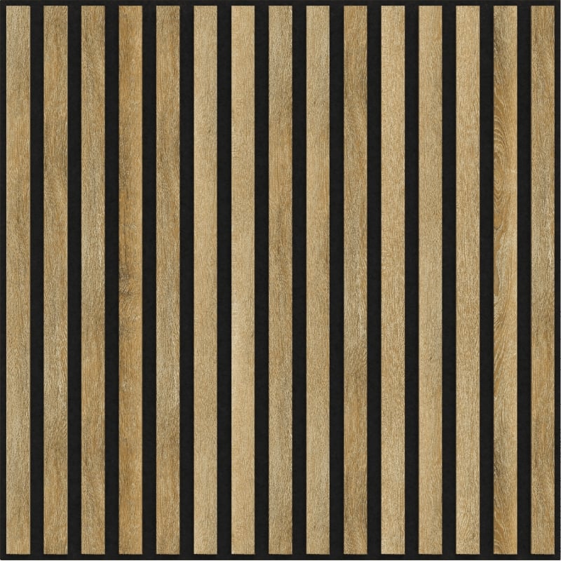 Mexen Linea 15 akustična stenska plošča 60 x 60 cm (4kos.), filc 9 mm, tehnični furnir, medeni hrast - S110-60607-15-066