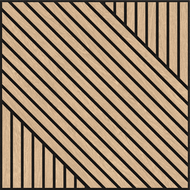 Mexen Linea 26 ηχομονωτικό πάνελ τοίχου 60 x 60 cm (4τεμ.), τσόχα 9 mm, τεχνικό