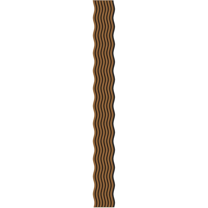 Mexen Lam-SF 01 lames murales acoustiques 280 x 30 cm, feutre 9 mm, placage technique, Chêne Naturel - S106-280-01-042
