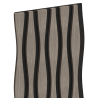 Mexen Lam-SF 01 Lam-SF 26 akustische Wandpaneele 280 x 30 cm, Filz 9 mm, technisches Furnier, Graue Eiche - S106-280-26-043