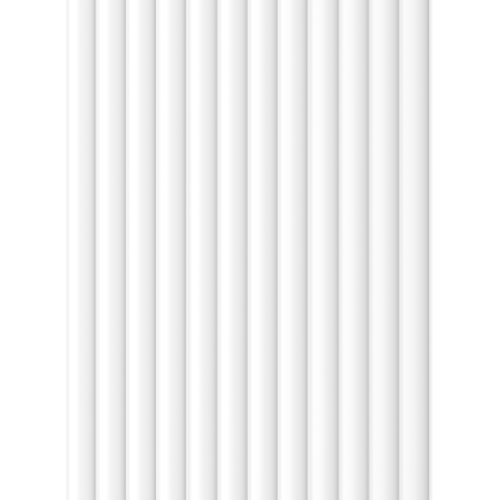 Mexen Strito 01 Strio 01 väggpanel ribbad 280 x 14,5 cm (2 st), vit - S120-280-01-301
