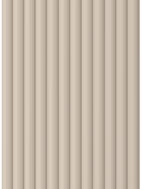 Mexen Strito 01 Strio 01 lamelles murales rainurées 280 x 14,5 cm (2 pièces), cachemire - S120-280-01-302