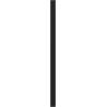Mexen Strio 01 lamele ścienne ryflowane 280 x 14,5 cm (2szt), czarny - S120-280-01-311