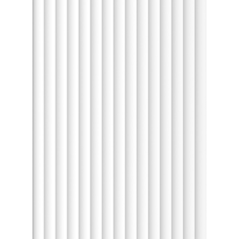Mexen Strio 02 uritetut seinälamellit 280 x 14,5 cm (2 kpl), valkoinen - S120-280-02-301