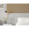 Mexen Strio 02 lamele ścienne ryflowane 280 x 14,5 cm (2szt), cappuccino - S120-280-02-304