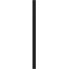 Mexen Strio 02 lamele ścienne ryflowane 280 x 14,5 cm (2szt), czarny - S120-280-02-311