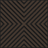 Mexen Linea 01 akustisk väggpanel 60 x 60 cm (4st.), filt 9 mm, teknisk faner, Mocca Ek - S110-60607-01-045