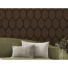 Mexen Form 01 zvočni stenski panel 91 x 56 cm (4 kos), filc 9 mm, tehnični furnir, Mocca hrast - S111-91567-01-045