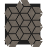 Mexen Form 02 akustična stenska plošča 81 x 66 cm (4 kosa), filc 9 mm, tehnični furnir, Sivi hrast - S111-81667-02-043