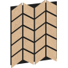 Mexen Form 03 akustična stenska plošča 71,5 x 58 cm (4 kos), filc 9 mm, tehnični furnir, Beljen hrast - S111-71587-03-040